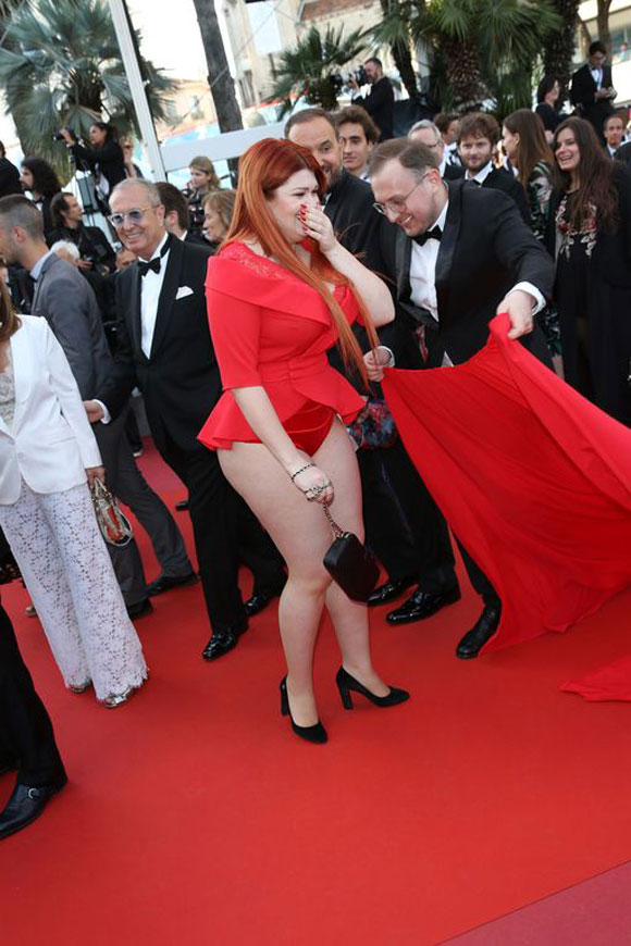 Yulia Rybakova, người mẫu Nga, Cannes 2018
