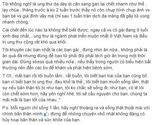 nhịn ăn, qua đời vì nhịn ăn, nhịn ăn bị ung thư dạ dày