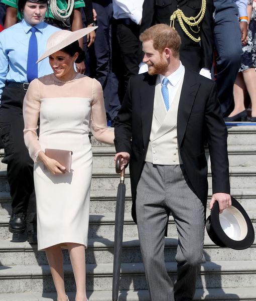 Hoàng tử Harry, công nương meghan markle, đầm xuyên thấu, sự kiện sau đám cưới