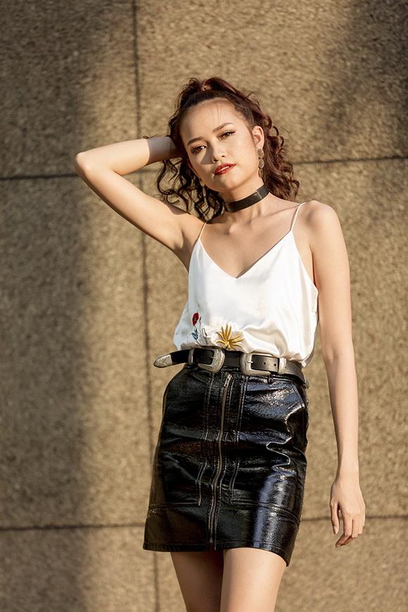 Vietnam’s Next Top Model 2016,quán quân next top ngọc châu,street style của ngọc châu