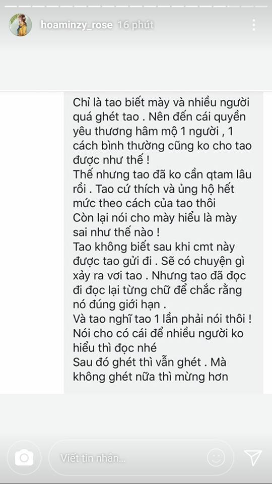 Hòa Minzy, sao Việt, sao hàn
