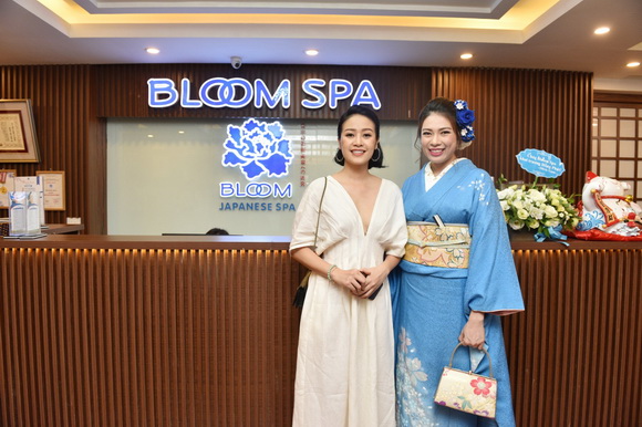 MC Phí Linh, Bữa tiệc sắc đẹp Nhật Bản, Bloom Spa