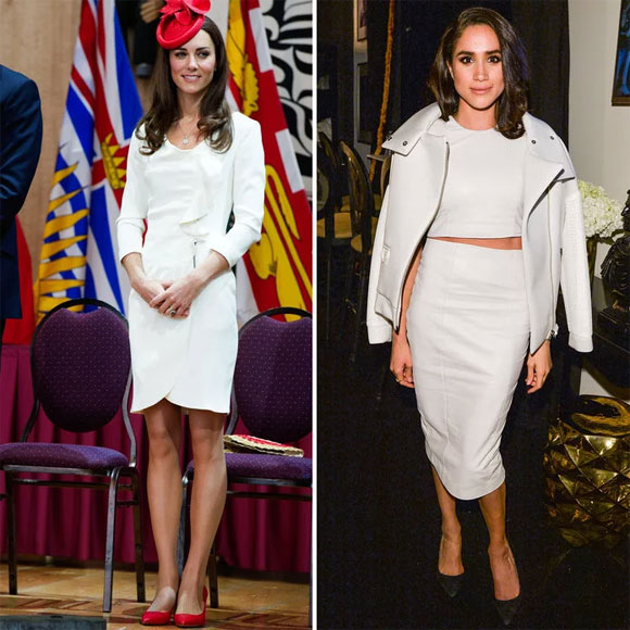 Kate Middleton, Meghan Markle, gu thời trang của hai công nương Anh