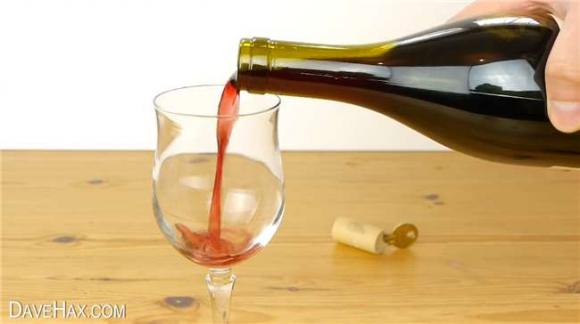 Cách mở nắp chai rượu vang, mẹo hay, những mẹo hay khi mở rượu vang