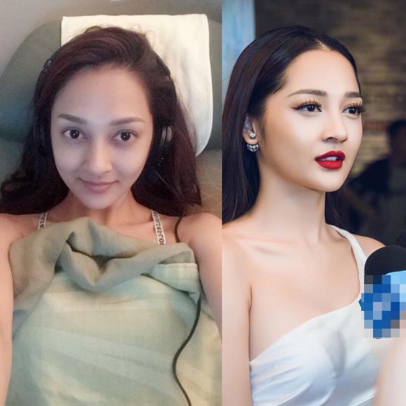 sao việt trang điểm, sao việt để mặt mộc, sao việt