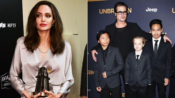 Diễn viên Angelina Jolie,cuộc chiến giành quyền nuôi con của sao, sao Hollywood 