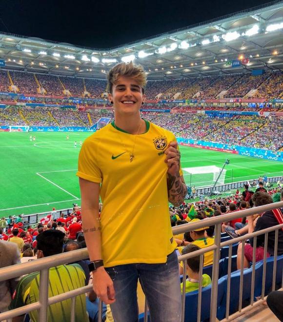 Alex Mapeli, trai đẹp mê Brazil, World Cup 2018