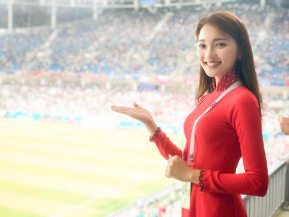 ngọc nữ, ngọc nữ là ai, ngọc nữ cổ vũ world cup