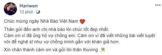 ngày nhà báo cách mạng việt nam, ngày báo chí 21/6, sao việt chúc ngày nhà báo