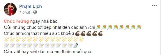 ngày nhà báo cách mạng việt nam, ngày báo chí 21/6, sao việt chúc ngày nhà báo