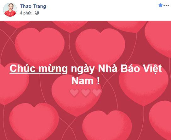 ngày nhà báo cách mạng việt nam, ngày báo chí 21/6, sao việt chúc ngày nhà báo