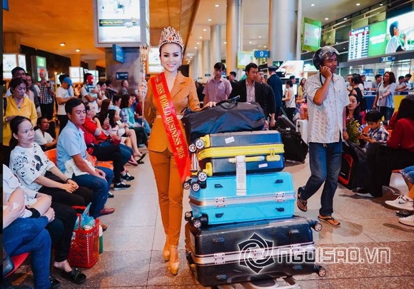 Hoa hậu Trương Nhân, Sao việt, Hoa hậu doanh nhân thế giới