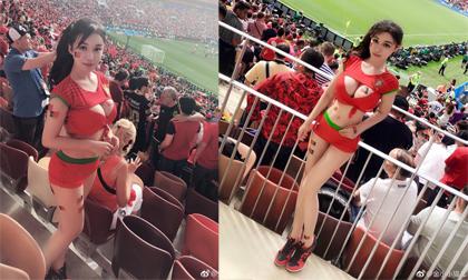 Hot girl bình luận World Cup,hot girl cao diệp anh,quỳnh búp bê