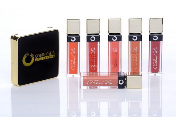 Phấn nhung Collagen, Mỹ phẩm O’Skin Cells, Son kem siêu lì