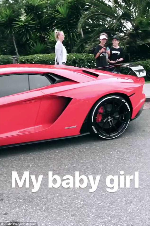 Justin Bieber, Lamborghini, siêu xe của Justin Bieber