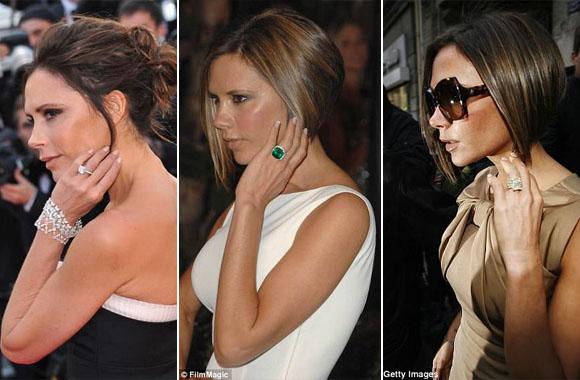 nhẫn kim cương của Victoria Beckham,  Victoria Beckham, vợ David Beckham