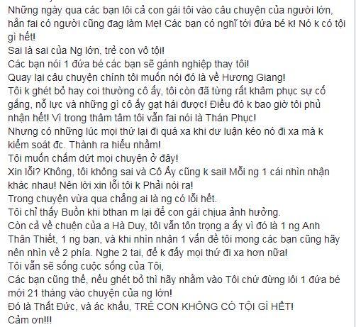 Hồng Quế, Hương Giang, sao Việt
