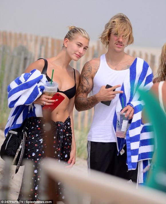 Ca sĩ Justin Bieber,Justin Bieber và Hailey Baldwin, sao Hollywood