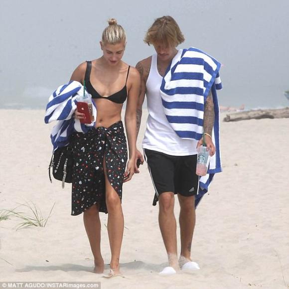 Ca sĩ Justin Bieber,Justin Bieber và Hailey Baldwin, sao Hollywood