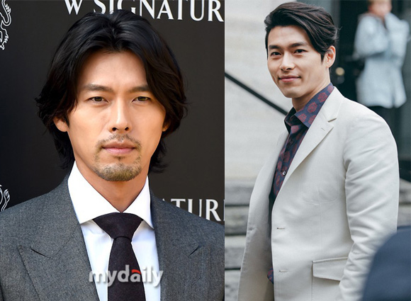 Won Bin, Park Seo Joon, sao hàn thay đổi kiểu tóc