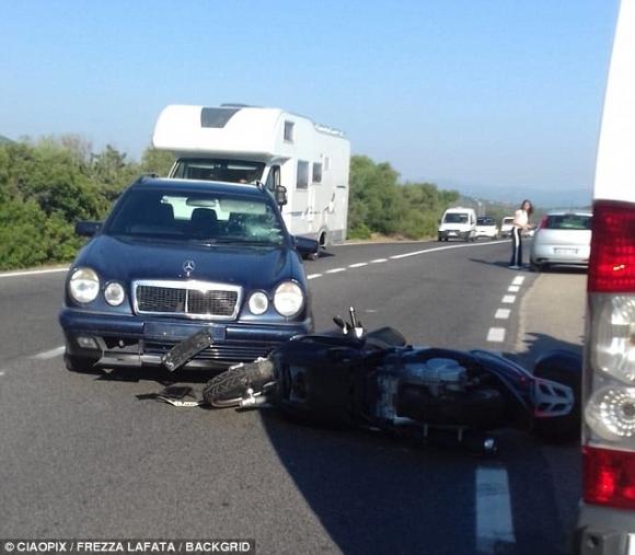George Clooney,tai nạn xe ô tô, sao hollywood