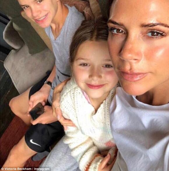 con gái David Beckham,Harper Seven Beckham,sinh nhat Harper