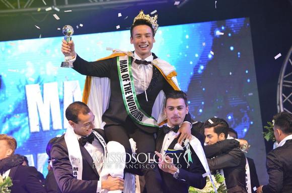 cao xuân tài, Man of the World 2018, việt nam đăng quang Man of the World 2018
