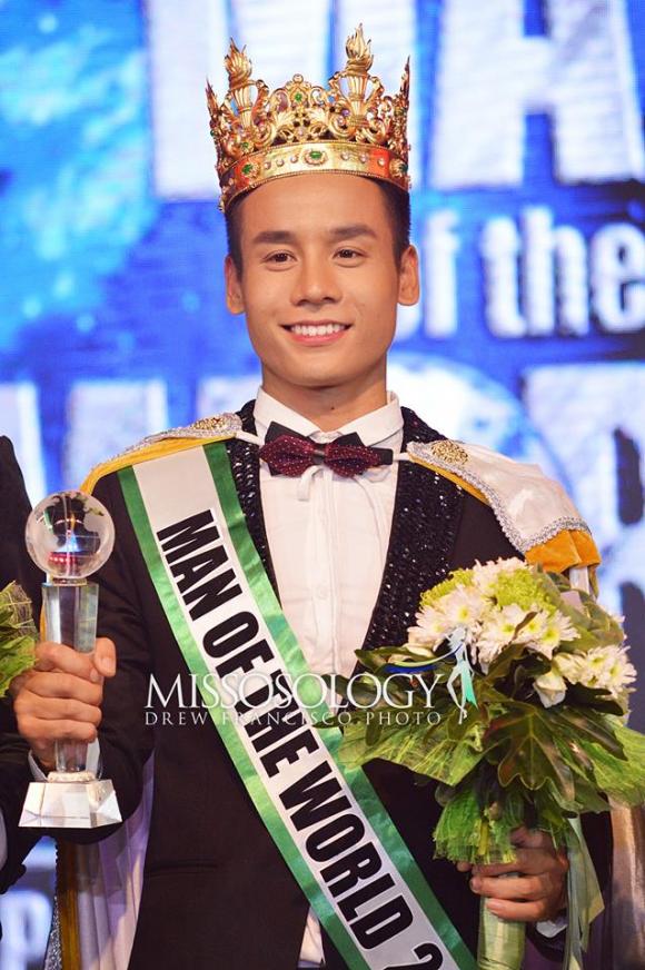 cao xuân tài, Man of the World 2018, việt nam đăng quang Man of the World 2018