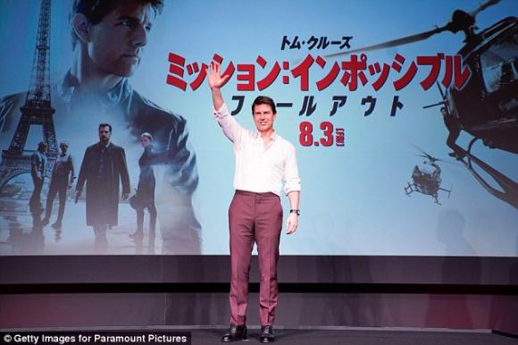 Tom Cruise,sự cố trang phục