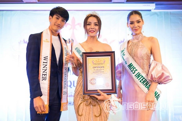 Vi Nhạn Ngọc, Nữ hoàng sắc đẹp châu Á, sao việt