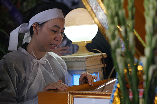 NSƯT Thanh Hoàng, đám tang NSƯT Thanh Hoàng, sao Việt
