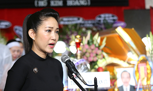 NSƯT Thanh Hoàng, đám tang NSƯT Thanh Hoàng, sao Việt