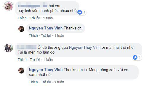 Thúy Vinh, bạn gái của Thúy Vinh, sao Việt