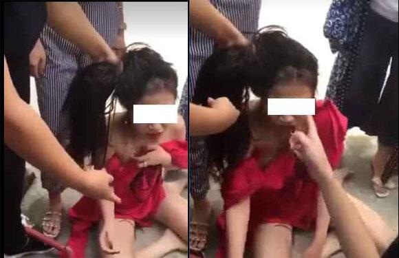 đánh ghen, cô gái trẻ bị đánh ghen, đánh ghen ở Quảng Ninh