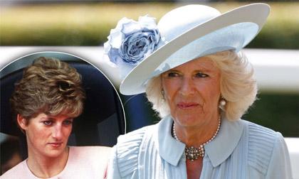 Công nương Diana, bà Camilla, thái tử Charles, trăng mật của Diana 