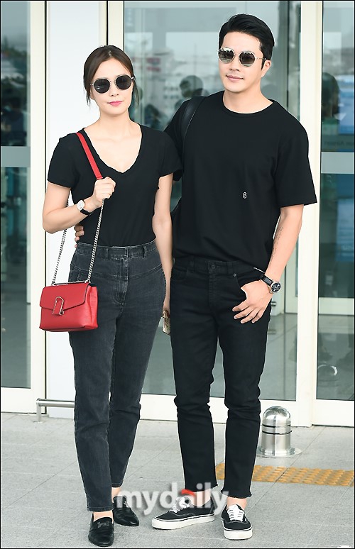 vợ chồng Son Tae Young và Kwon Sang Woo, sao hàn
