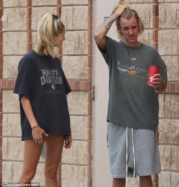 Ca sĩ, Justin Bieber,Hailey Baldwin, sao hollywood