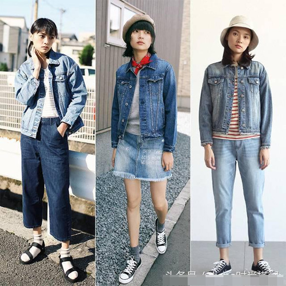 trang phục mùa thu, đồ jeans, cách mix với đồ jeans