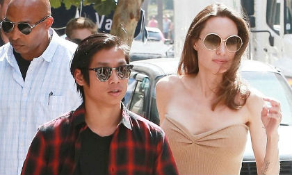 Pax Thiên, Angelina Jolie, sao hollywood