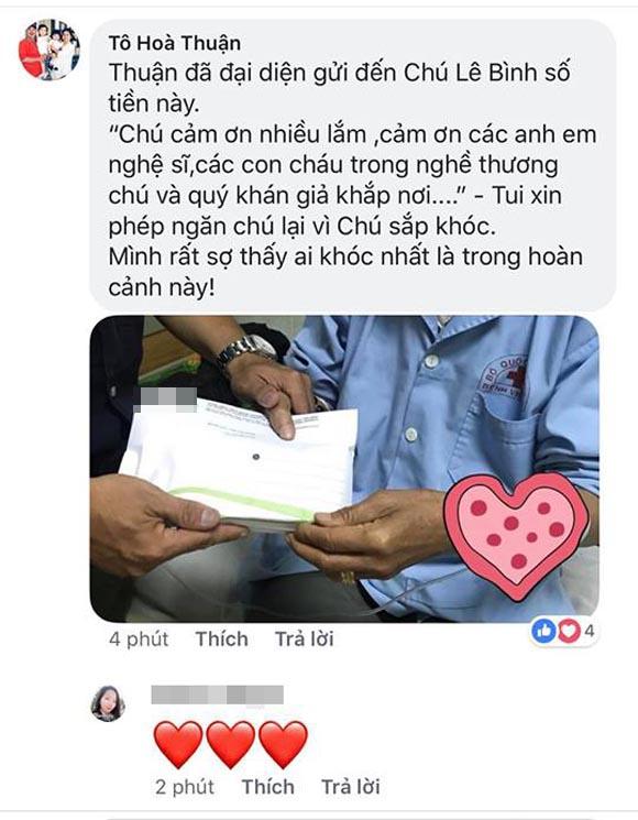 Lê Bình, MC Quốc Thuận, ung thư phổi, sao Việt