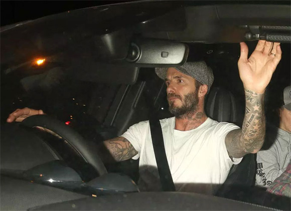 David Beckham, sao hollywood