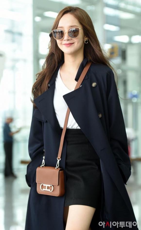 thời trang sân bay, Park Min Young, sao hàn 