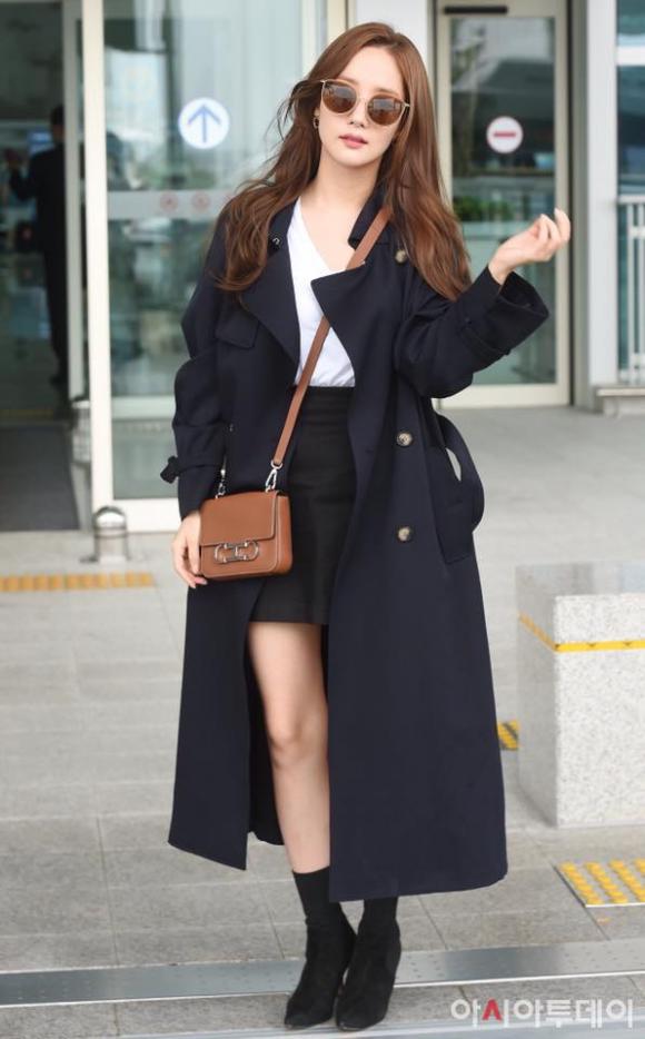 thời trang sân bay, Park Min Young, sao hàn 