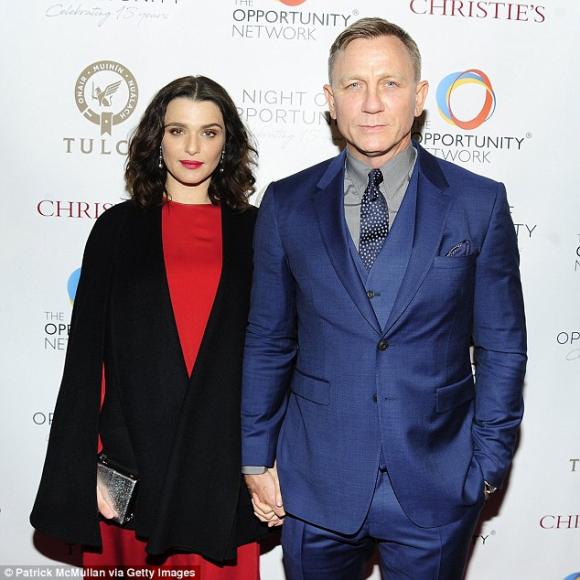 Rachel Weisz,Daniel Craig,mỹ nhân phim xác ướp ai cập,Điệp viên 007, sao Hollywood