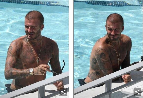 David Beckham,Beckham hói đầu,sao Hollywood