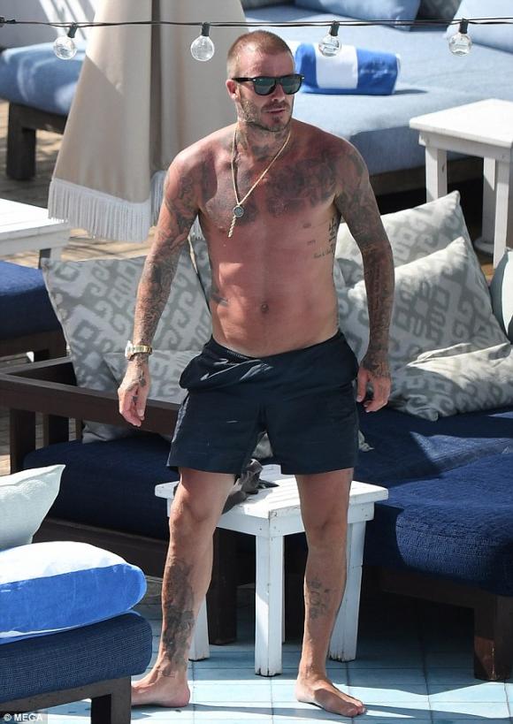 David Beckham,Beckham hói đầu,sao Hollywood