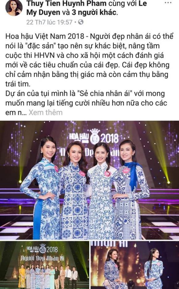 Hoa hậu Việt Nam, chung kết Hoa hậu Việt Nam 2018, Hoa hậu Việt Nam 2018