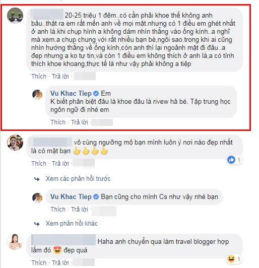 Vũ Khắc Tiệp, ông trùm chân dài, sao Việt