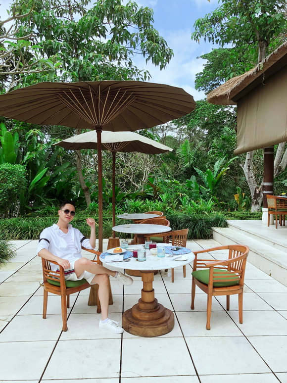 Nhật Tinh Anh, sao việt, Du lịch Bali