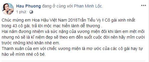 Hoa hậu Việt Nam 2018, sao Việt, Trần Tiểu Vy
